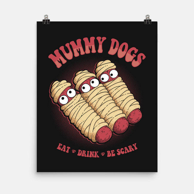 Mummy Dogs-none matte poster-marsdkart