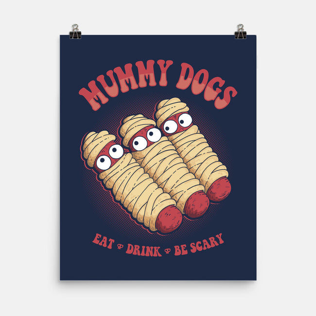 Mummy Dogs-none matte poster-marsdkart