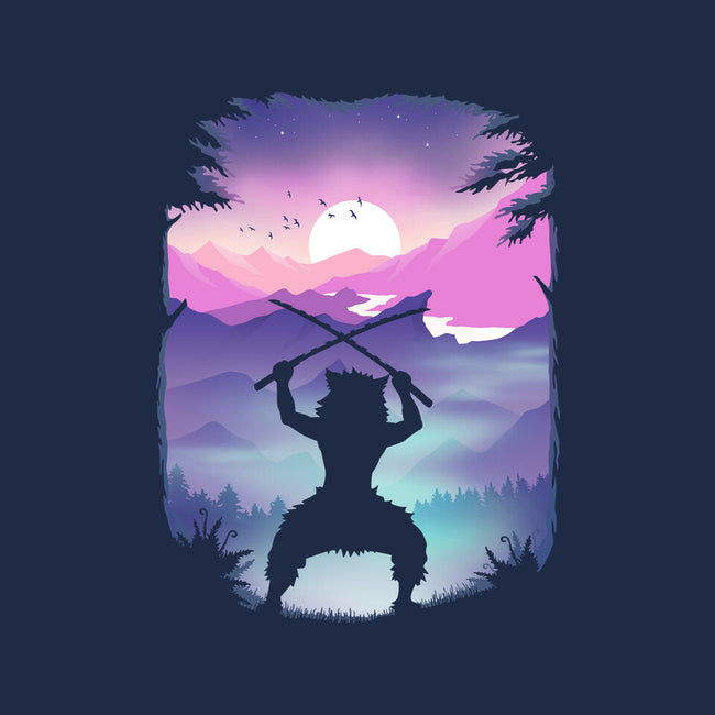 Inosuke Sunset-unisex kitchen apron-marsdkart