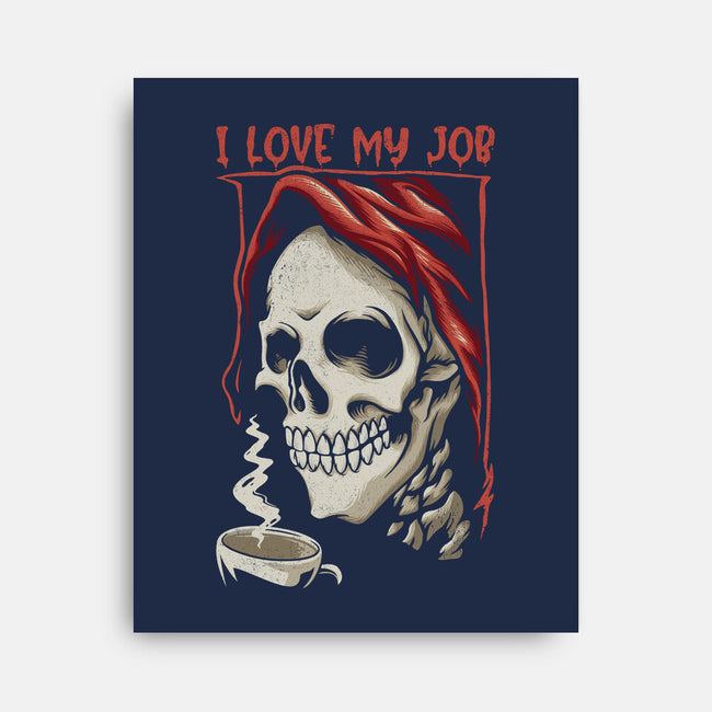 Do What You Love-none stretched canvas-CoD Designs