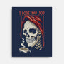 Do What You Love-none stretched canvas-CoD Designs