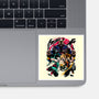 School Of Heroes-none glossy sticker-Conjura Geek