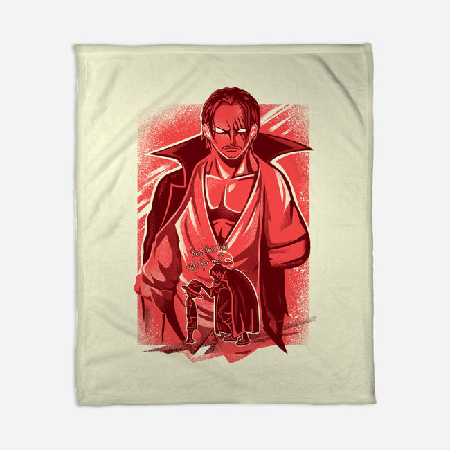 Red Hair Pirate-none fleece blanket-constantine2454