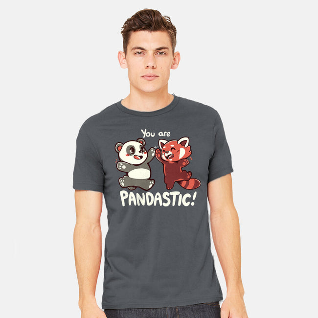 You Are Pandastic-mens heavyweight tee-TechraNova