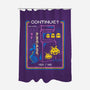 Retro Arcade Gaming-none polyester shower curtain-Logozaste