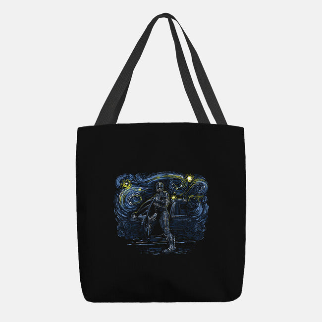 Starry Cop-none basic tote bag-zascanauta