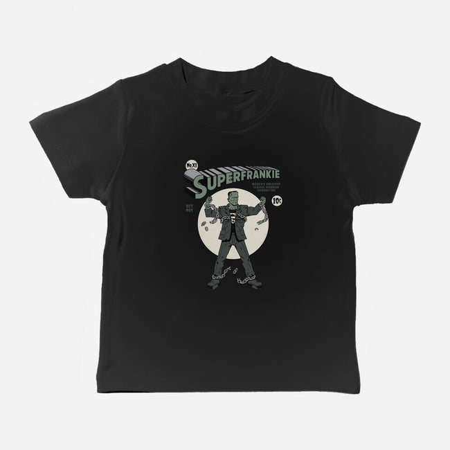 Superfrankie-baby basic tee-Getsousa!