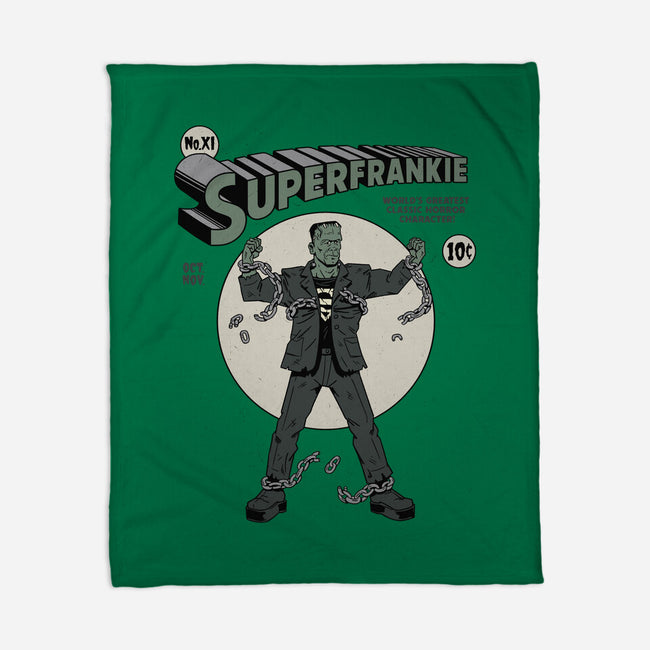 Superfrankie-none fleece blanket-Getsousa!