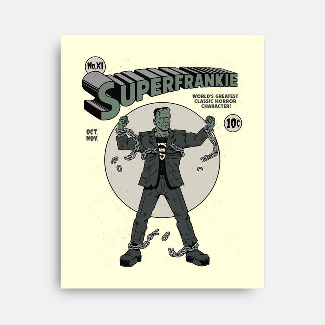 Superfrankie-none stretched canvas-Getsousa!
