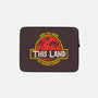 This Land-none zippered laptop sleeve-kg07