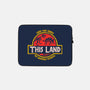 This Land-none zippered laptop sleeve-kg07