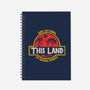 This Land-none dot grid notebook-kg07