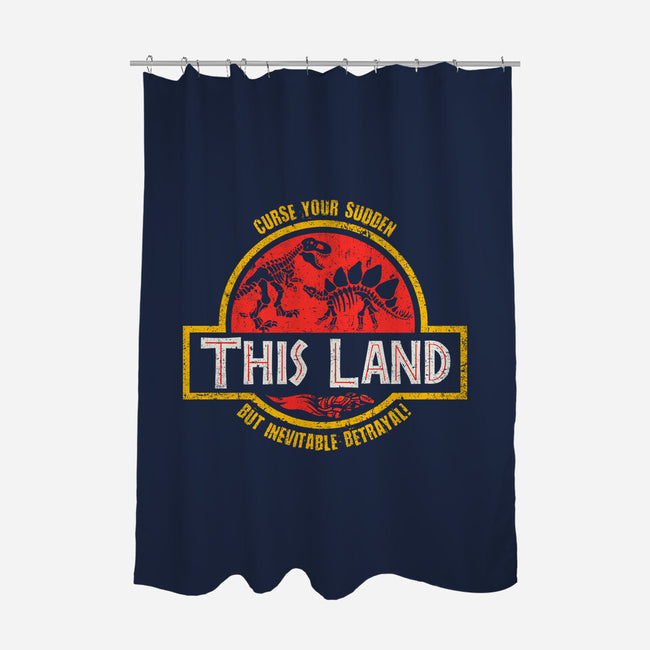 This Land-none polyester shower curtain-kg07