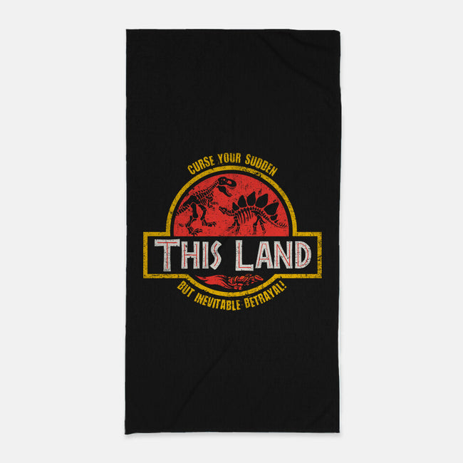 This Land-none beach towel-kg07