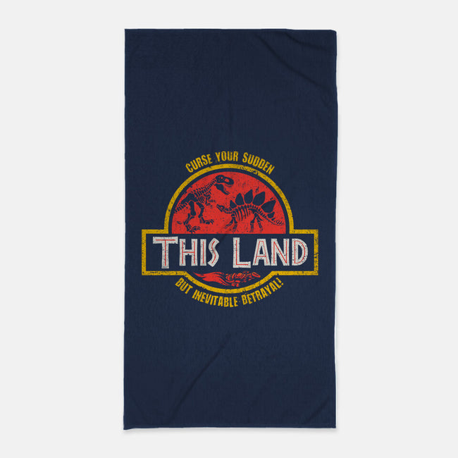 This Land-none beach towel-kg07
