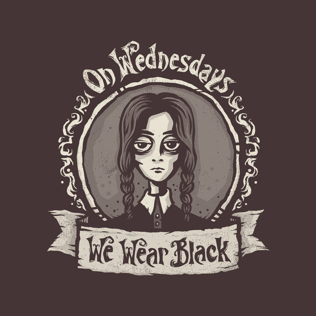 We Wear Black-none matte poster-kg07