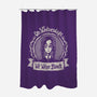 We Wear Black-none polyester shower curtain-kg07