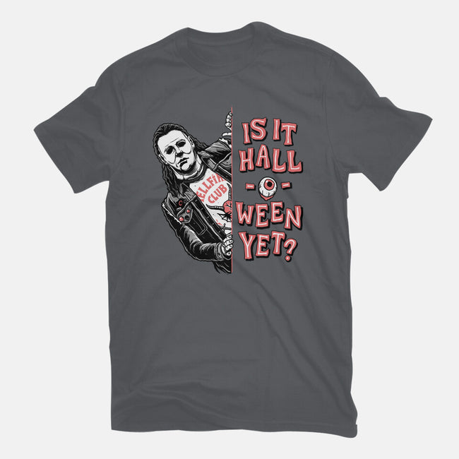 Halloween Yet?-mens basic tee-momma_gorilla