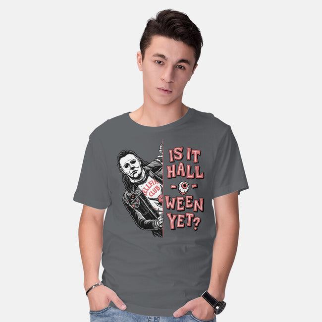 Halloween Yet?-mens basic tee-momma_gorilla