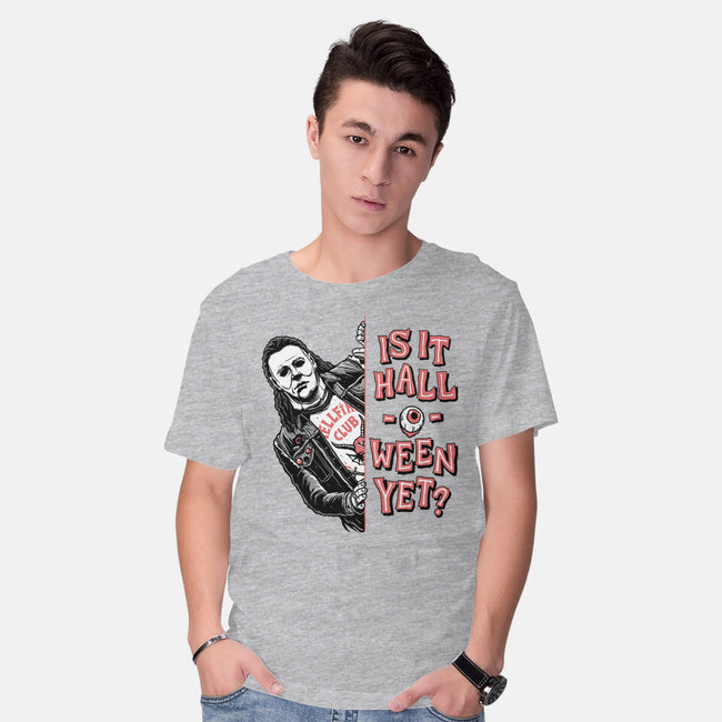 Halloween Yet?-mens basic tee-momma_gorilla