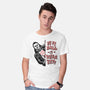 Halloween Yet?-mens basic tee-momma_gorilla