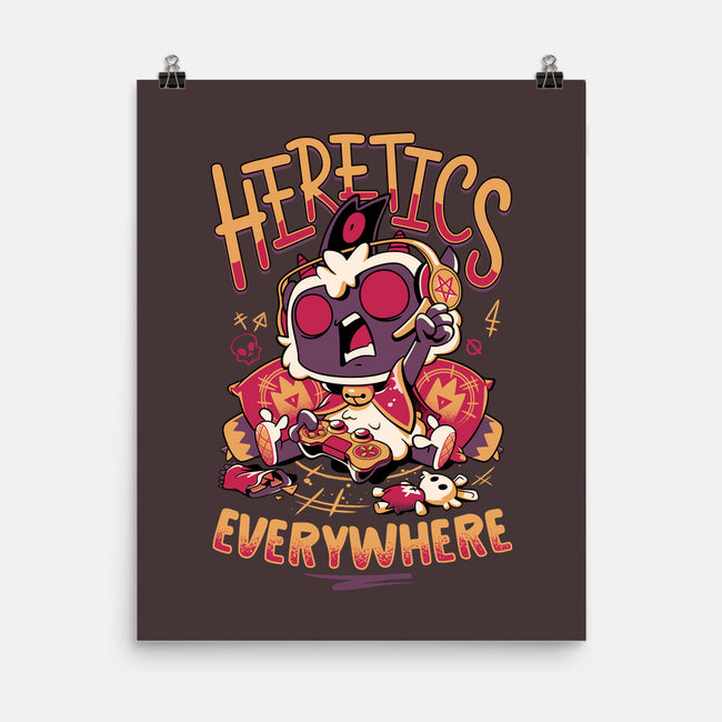 Lamb Gamer Cult-none matte poster-Snouleaf