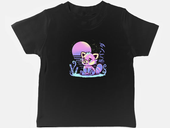 Retrowave Red Panda