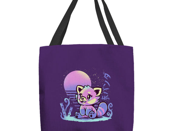 Retrowave Red Panda