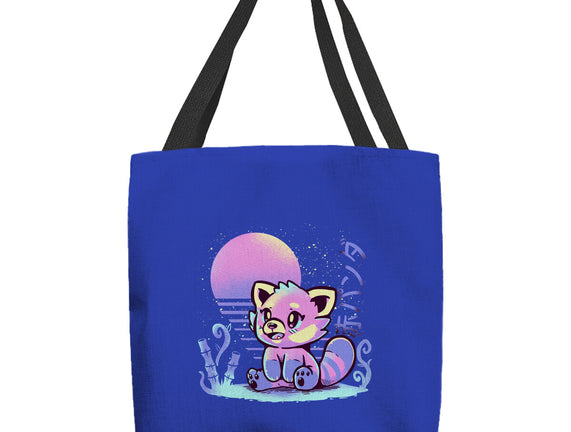 Retrowave Red Panda