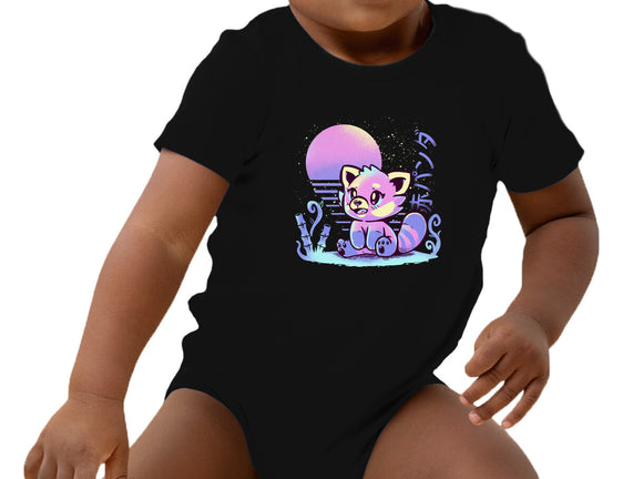 Retrowave Red Panda
