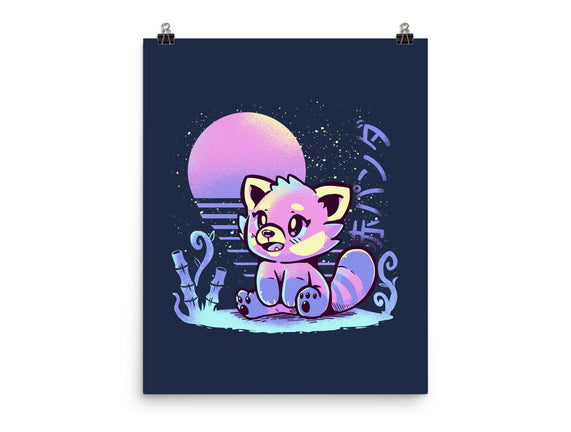 Retrowave Red Panda