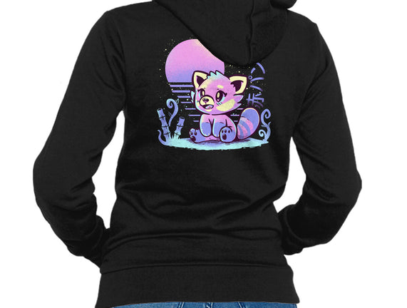 Retrowave Red Panda