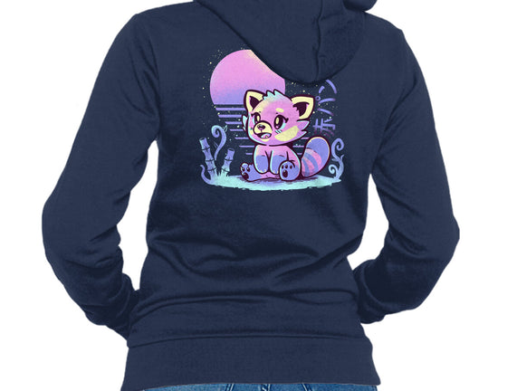 Retrowave Red Panda