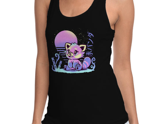 Retrowave Red Panda