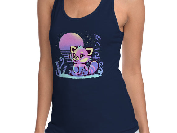 Retrowave Red Panda