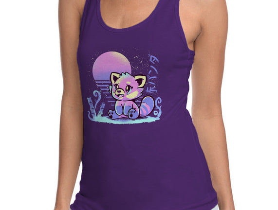 Retrowave Red Panda