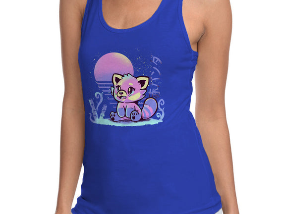 Retrowave Red Panda