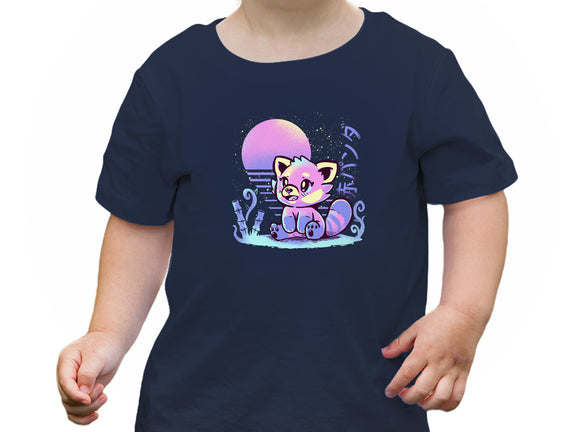 Retrowave Red Panda
