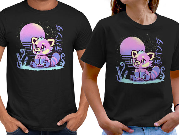 Retrowave Red Panda