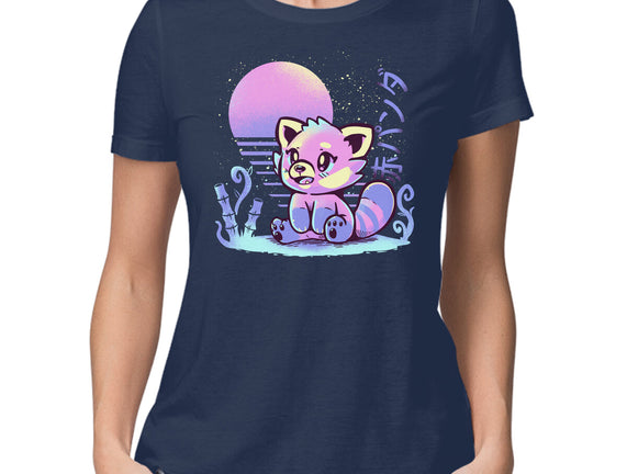 Retrowave Red Panda