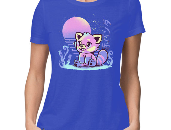 Retrowave Red Panda