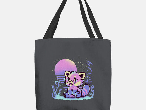 Retrowave Red Panda