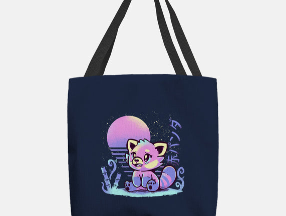 Retrowave Red Panda