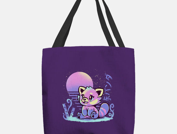 Retrowave Red Panda