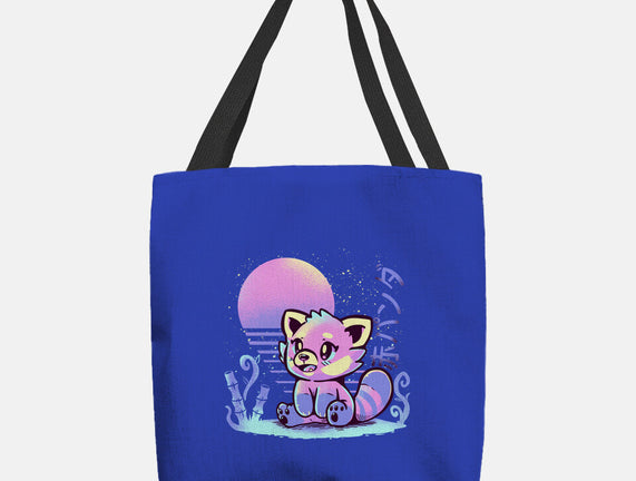 Retrowave Red Panda