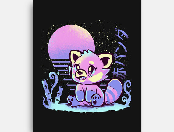Retrowave Red Panda