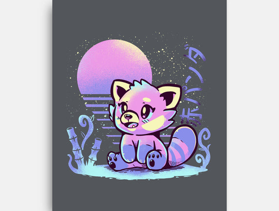 Retrowave Red Panda