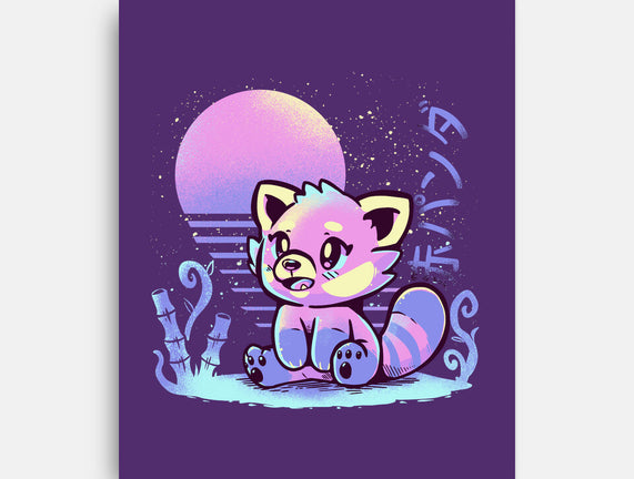 Retrowave Red Panda