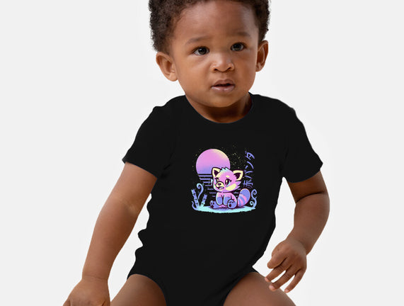 Retrowave Red Panda