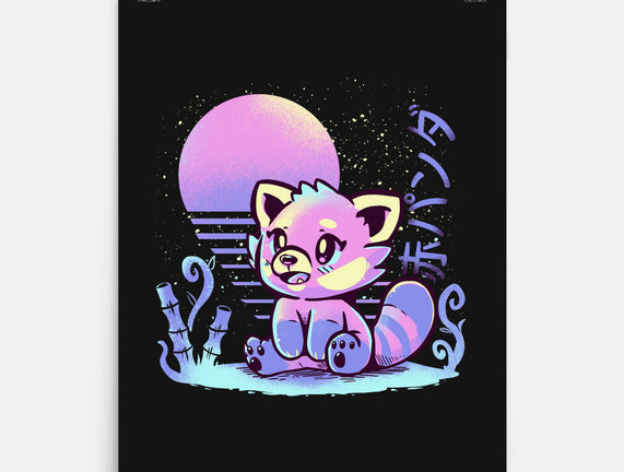 Retrowave Red Panda